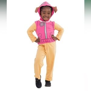 Paw Patrol SKYE toddler cute and stylish long sleeve one-piece coverall 4T